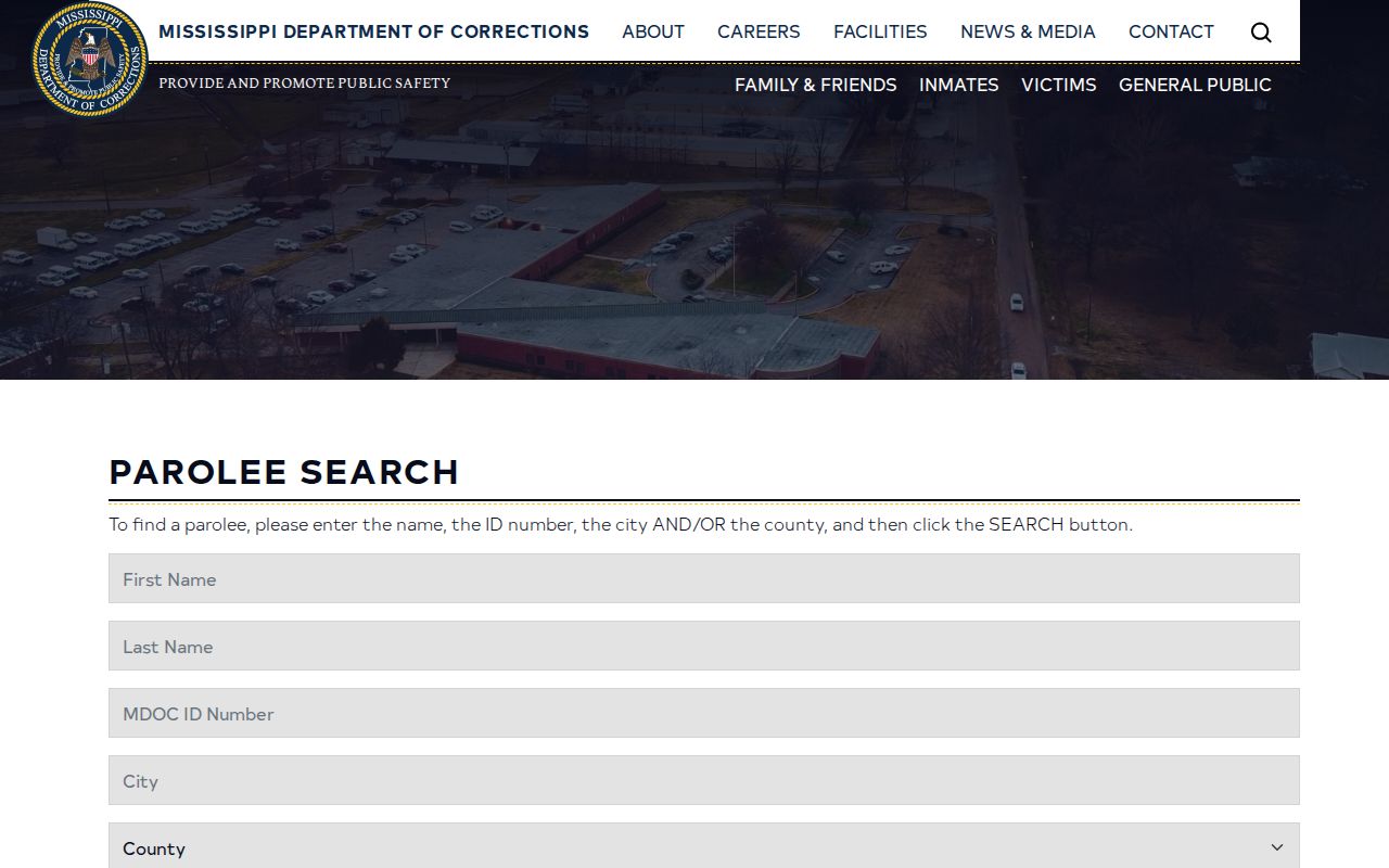 Calhoun County active parole search through MDOC